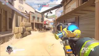 [Overwatch] 경쟁전 600점 한여름 플레이영상