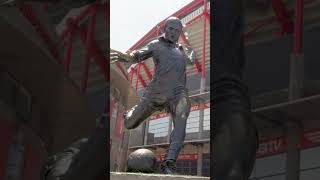 Eusébio statue outside Estádio da Luz #benfica #futebol #shorts