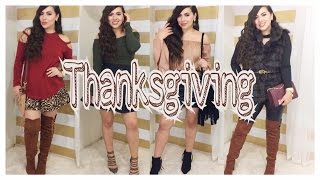 OUTFITS PARA THANKSGIVING y OTOÑO