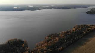 Учинское водохранилище. Осень.