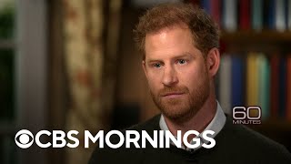 Prince Harry talks royal family on 60 Minutes