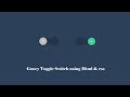 Gooey toggle switch using Html & CSS | Gooey Toggle | Frontline Coders.