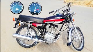 Honda CG-125 TEST RIDE