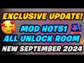 SPESIAL AWAL BULAN SEPTEMBER 2024 ❗ EXCLUSIVE HOT51 MOD ALL UNLOK ROOM LATEST VERSION FULL HOST EQWS