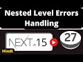 Next.js 15 Tutorial - 27 - Handling Errors in Nested Routes