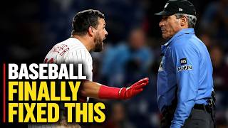 They Finally Fixed Baseball's Biggest Problem