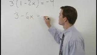 Multi Step Equations - MathHelp.com - Algebra Help