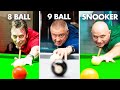 Snooker VS Pool - The Ultimate Cue Sport Battle