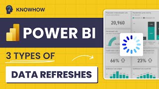 Data refresh in Power BI: Manual, Schedule, Incremental