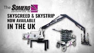 Somero SkyScreed and SkyStrip now in the United Kingdom