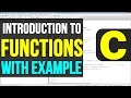 Functions in C Programming Language Video Tutorials