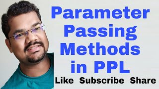 Parameter Passing Methods in PPL or Programming Language | Subprograms | PPL | Sebesta