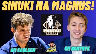 PAANO NAGAWA KAY MAGNUS YUN? SUKI NA! Carlsen vs Bortnyk! Freestyle Friday