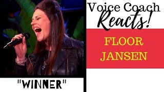 Voice Coach Reacts to Floor Jansen WINNER Beste Zangers 2019