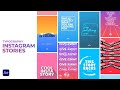 Typography Instagram Stories AFTER EFFECTS Template Videohive 31835179