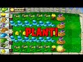 lemon挽植物大戰僵尸 survival pool strategy gatling pea kernel pult and winter melon pvz