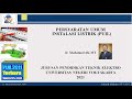 Penjelasan Tentang Persyaratan Umum Instalasi Listrik (PUIL) 2011