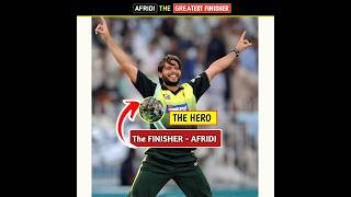 Shahid Afridi The Greatest FINISHER | #Shorts | #cricket | Cricket Shorts| #viralvideo