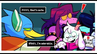 Teaching Ralsei To Swear | Deltarune Comic Dub