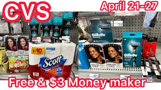 CVS Couponing April 21-27|| $3 Money maker, mostly all digital deals and printab