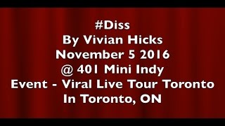 #Diss By Vivian Hicks