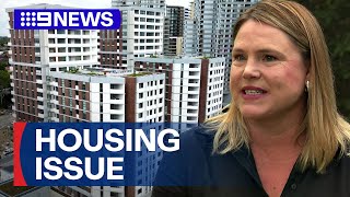 Housing to be key election issue for voters | 9 News Australia