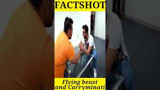 Flyingbeast facts - gaurav taneja and carryminati fun time- #shorts #flyingbeast #carryminati