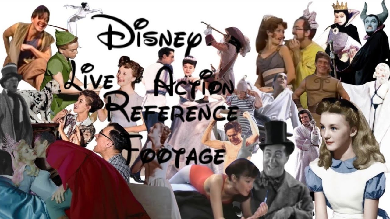 Disney Live Action Reference Footage - YouTube