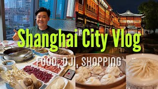 Shanghai Vlog 🇨🇳 | DJI Flagship Visit, Local Eats, Hotel Room Tour & More!