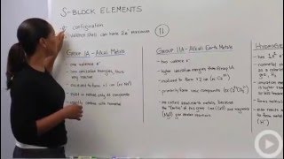 s-Block Elements