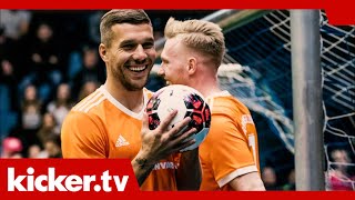 Lukas Podolski in Deutschland - "Wenn irgendwas passt, schlage ich zu" | kicker.tv