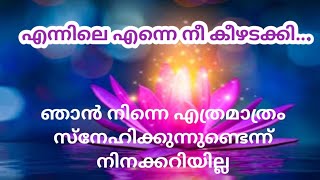 ഞാൻ നിന്നെ എത്രമാത്രം സ്നേഹിക്കുന്നുണ്ടെന്ന് നിനക്കറിയില്ല