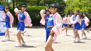 【チアダンス】【女子小中学生】Leap-Sky(リープスカイ) 「JUMP」(NiziU) カターレ富山 vs. 大宮アルディージャ 富山県総合運動公園 第1部 横動画 ズーム版 2024年6月16日