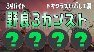 【野良3カンスト】34バイト：トキシラズ《オール緑ランダム：クマブラ》【サーモンラン】