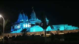 swaminarayan temple Navsari National highway no 48 looks amazing temple 🙏🙏🙏🙏