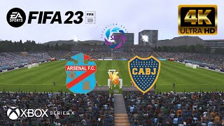 FIFA 23 - Arsenal vs Boca Juniors | Liga Argentina | Next Gen - Series X [4K 60FPS]