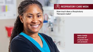 Respiratory Care Week: How much does a Respiratory Therapist make?