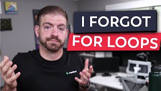 My Silly JavaScript Mistake - I FORGOT ABOUT FOR LOOPS!