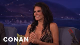 Angie Harmon: I Have No Butt | CONAN on TBS