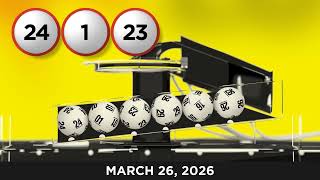 Maryland Lottery MultiMatch 03/26/2026