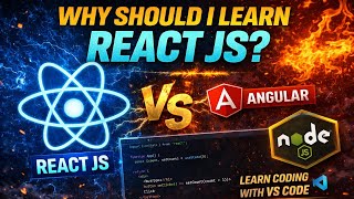 Why You MUST Learn React JS in 2026 😱 | React vs Angular | React Explained from Zero
