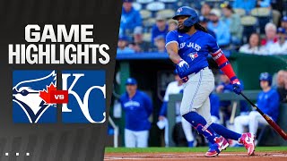 Blue Jays vs Royals GAME Highlights Apr 25, 2024 - MLB Highlights | MLB Season 2
