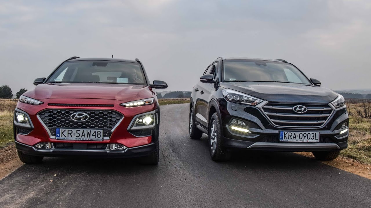 Hyundai Kona VS Hyundai Tucson - Który Wybrać ? - YouTube