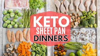 EASY KETO SHEET PAN DINNERS | Spring/Summer Edition