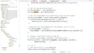 Updating Profile Entities - Developing Scalable Apps with Java