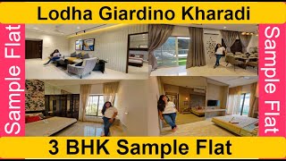 Lodha Giardino | 3 BHK Sample Flat Tour | Lodha Kharadi Pune