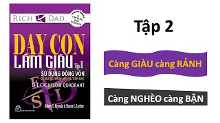 Tóm tắt sách: DẠY CON LÀM GIÀU Tập 2 (Robert Kiyosaki ) | KIM TỨ ĐỒ