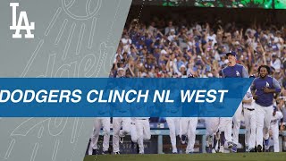 Dodgers clinch NL West title with win in Game 163