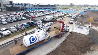 LOX 2 - Installation of LOX Tank