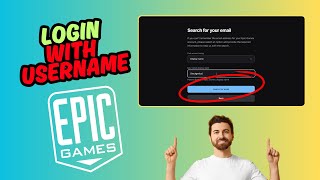 How To Login With Username In Epic Games Website Fast!